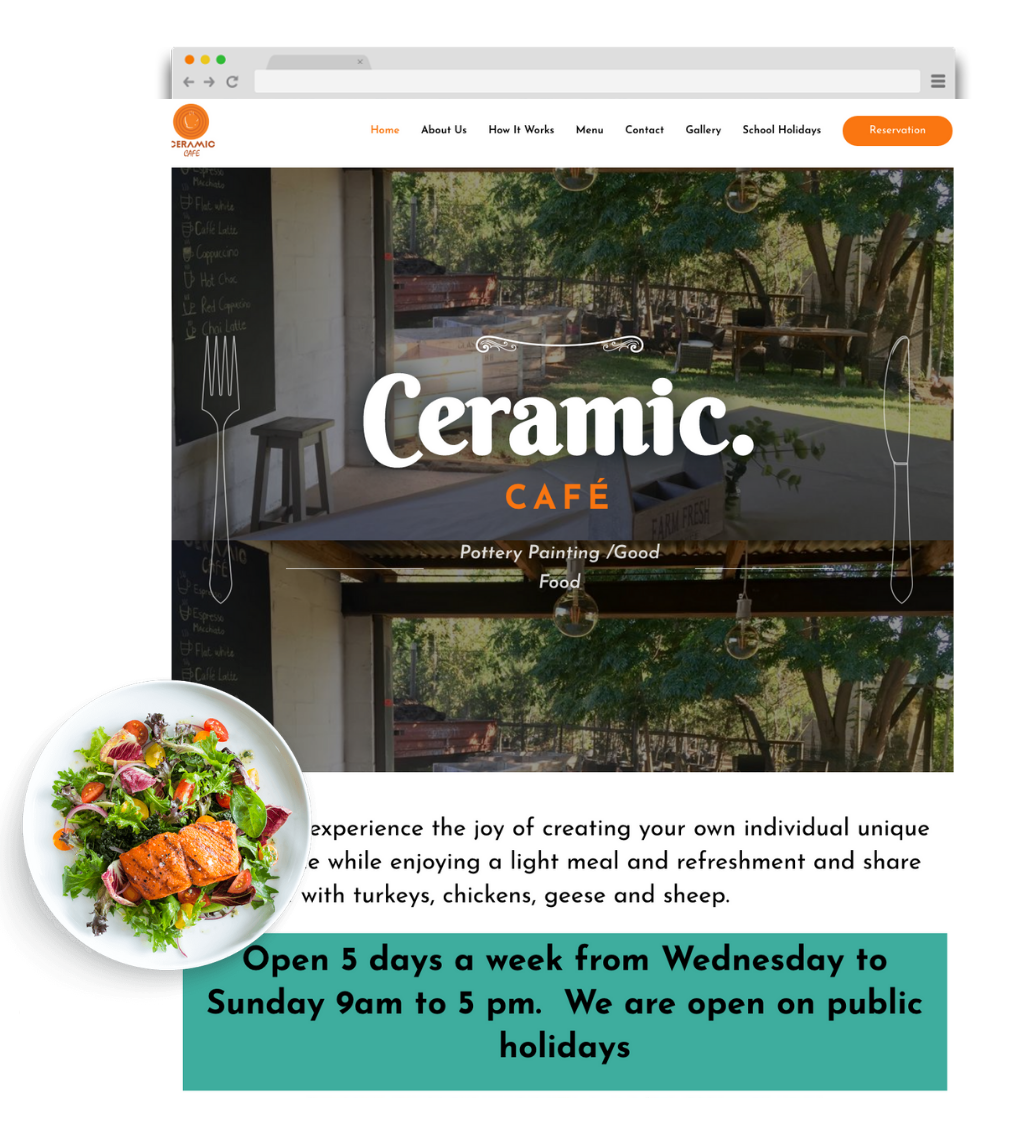 online restaurant booking system