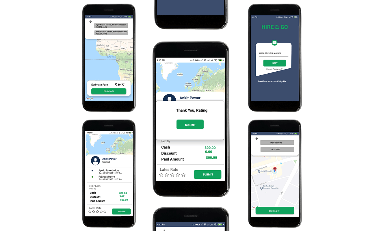 taxi app development services