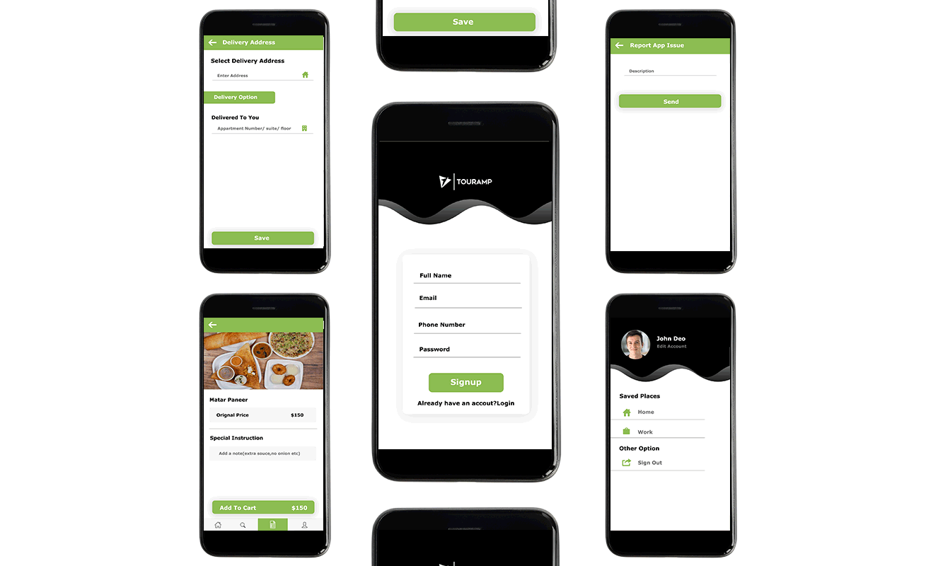 on demand food delivery app development